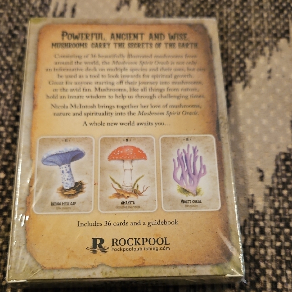 Mushroom Spirit Oracle Deck - Picture 2 of 2
